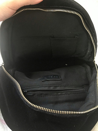 diğer Beden Kadife mini sırt çantası