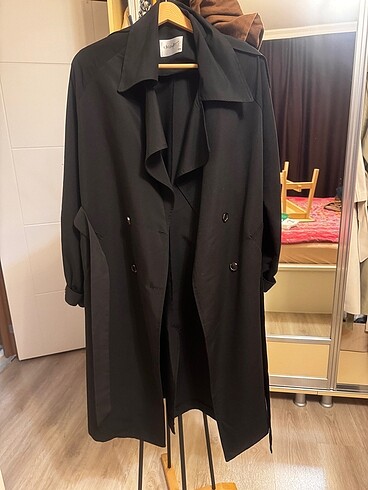 diğer Beden siyah Renk Trençkot