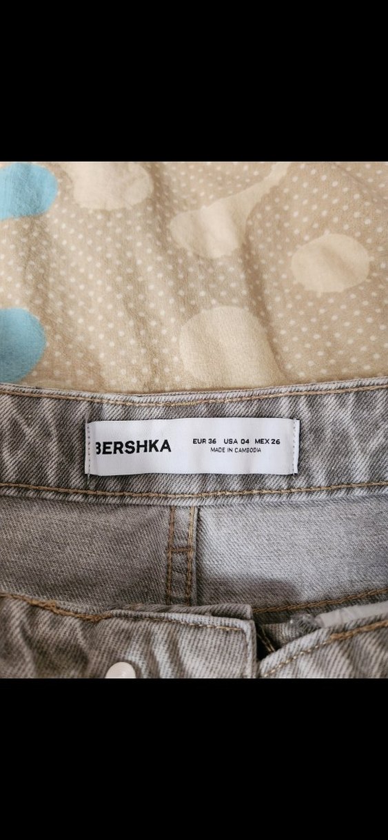 bershka parlak tasli straight kesim pantolon - Görsel 2