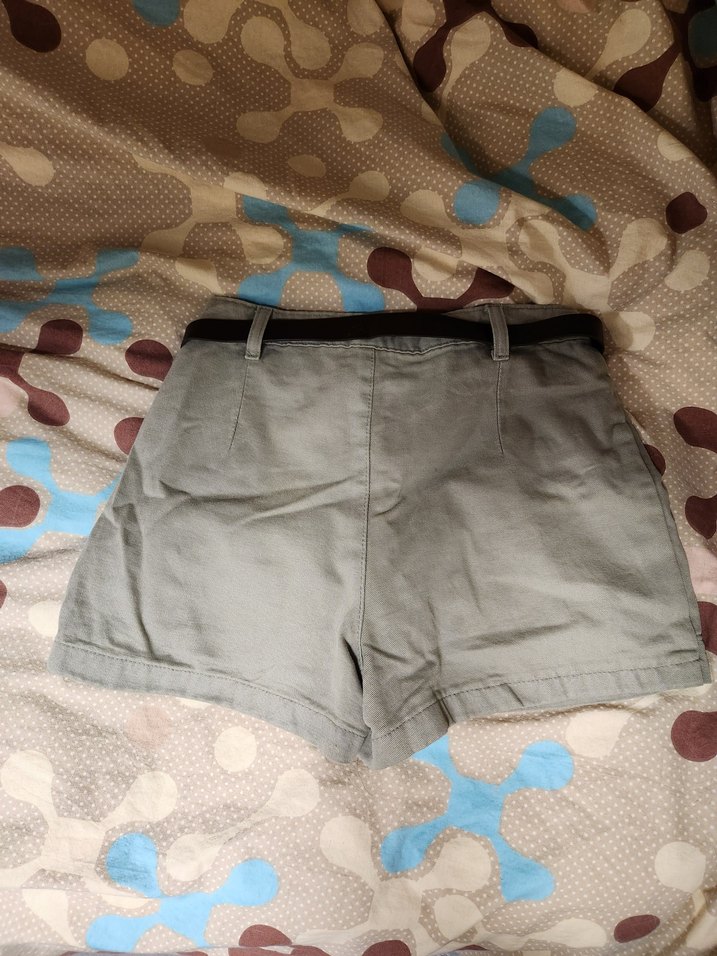 Addax Haki Şort Etek - Görsel 2