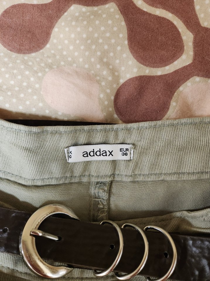 Addax Haki Şort Etek - Görsel 3