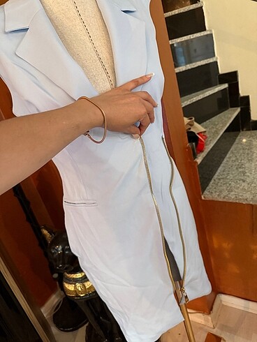 Explosion 36 bebe mavisi elbise - Görsel 11