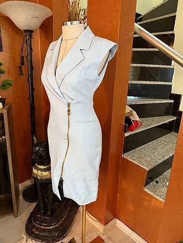 Explosion 36 bebe mavisi elbise - Görsel 10