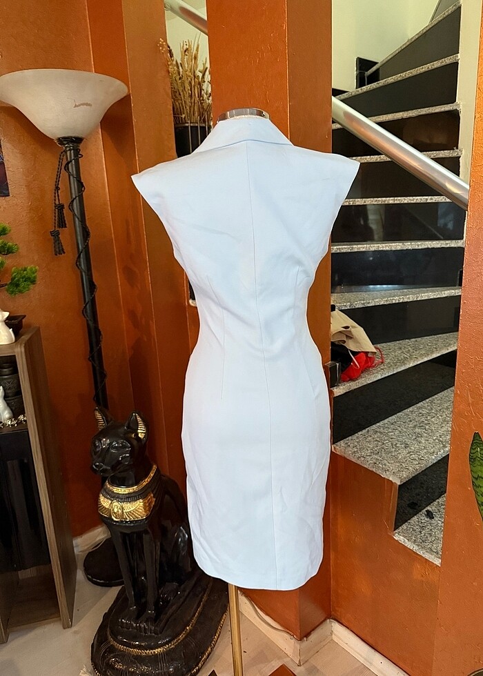 Explosion 36 bebe mavisi elbise - Görsel 5