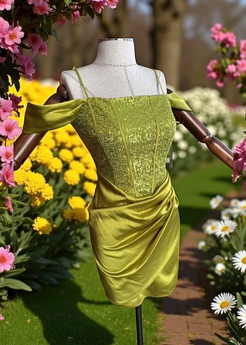 Explosion S beden abiye elbise - Görsel 6