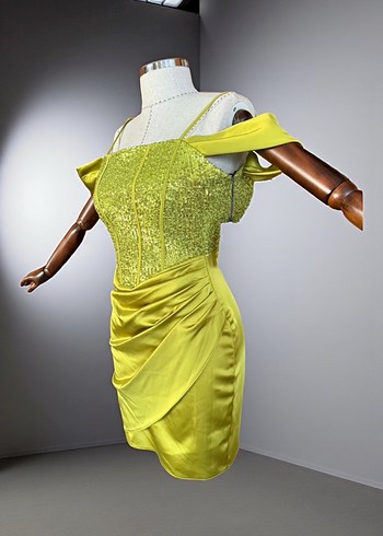 Explosion S beden abiye elbise - Görsel 5