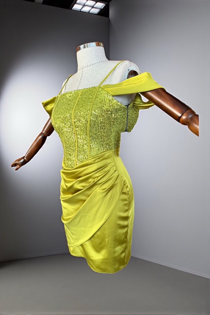 Explosion S beden abiye elbise - Görsel 5