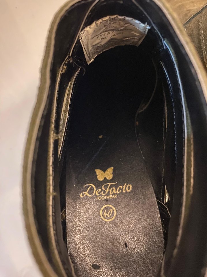 Kahverengi Süet Kadın Botu, Tokalı, Kalın Topuk - Görsel 3