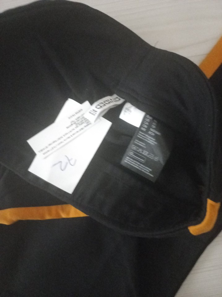 Siyah Kadın Spor Tayt, Yan Şerit Detaylı - Görsel 2