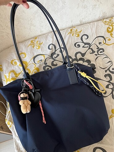 Pull and Bear Pull&bear naylon tote çanta