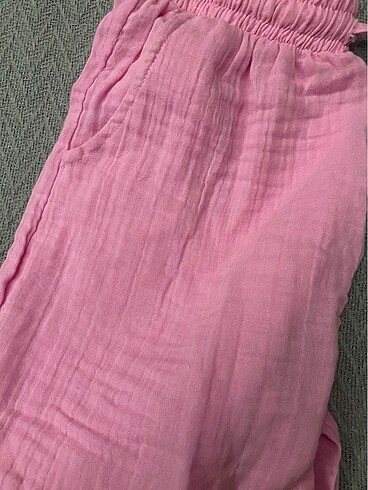 l Beden pembe Renk Yeni pantalon