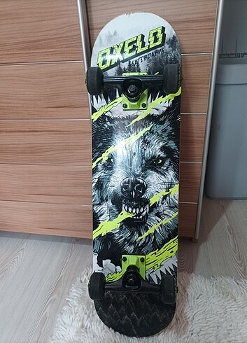 Beden siyah Renk OXELO çiziksiz kaykay 54mm 92A teker