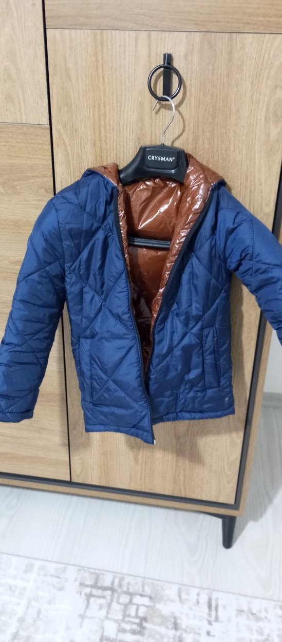 Erkek Çocuk Lacivert Fermuarlı Ceket - Görsel 2