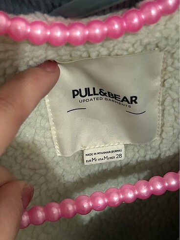 m Beden pull and bear mont ceket