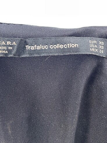 xs Beden siyah Renk Zara Kısa Elbise %70 İndirimli.