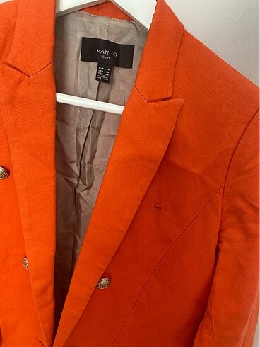 s Beden turuncu Renk Blazer ceket