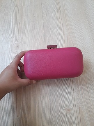 pembe clutch deri
