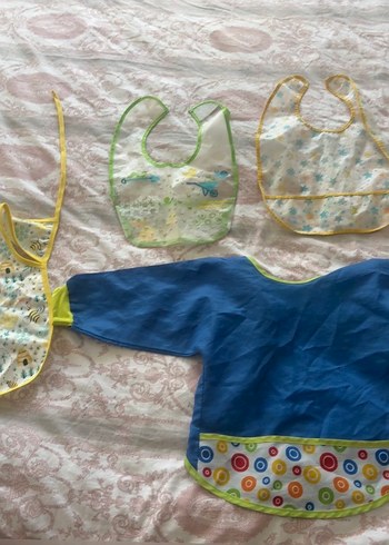 Renkli 4 adet önlük hatasız cok az kullanıldı - Görsel 4