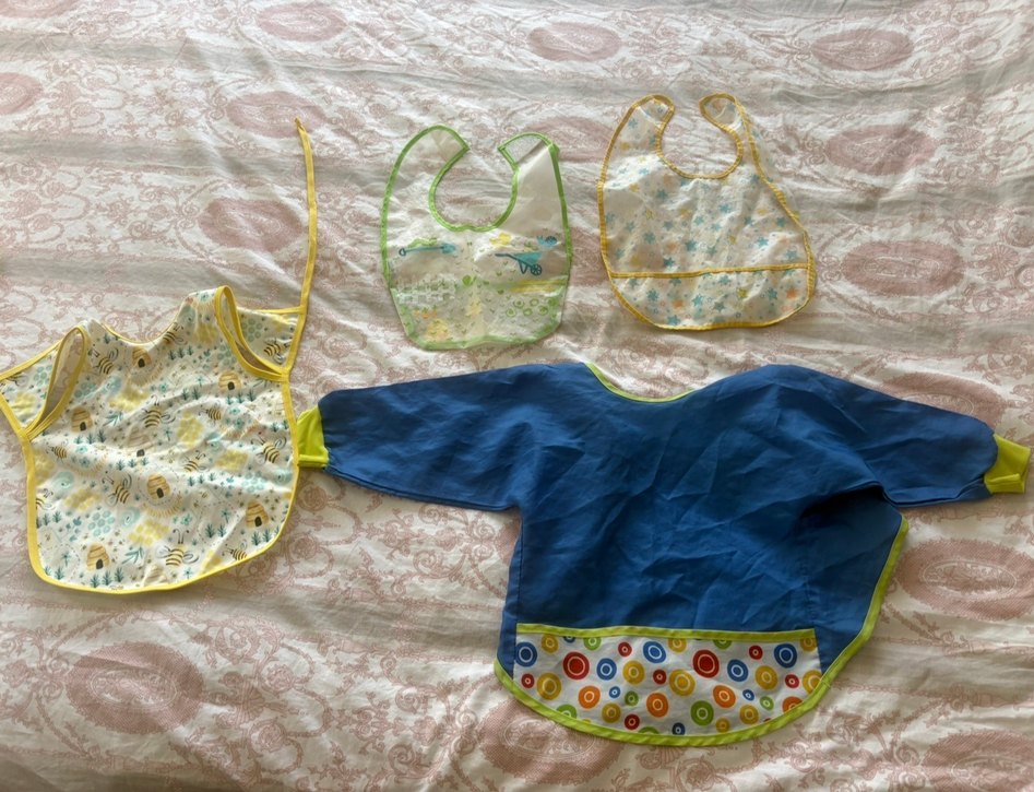 Renkli 4 adet önlük hatasız cok az kullanıldı - Görsel 3