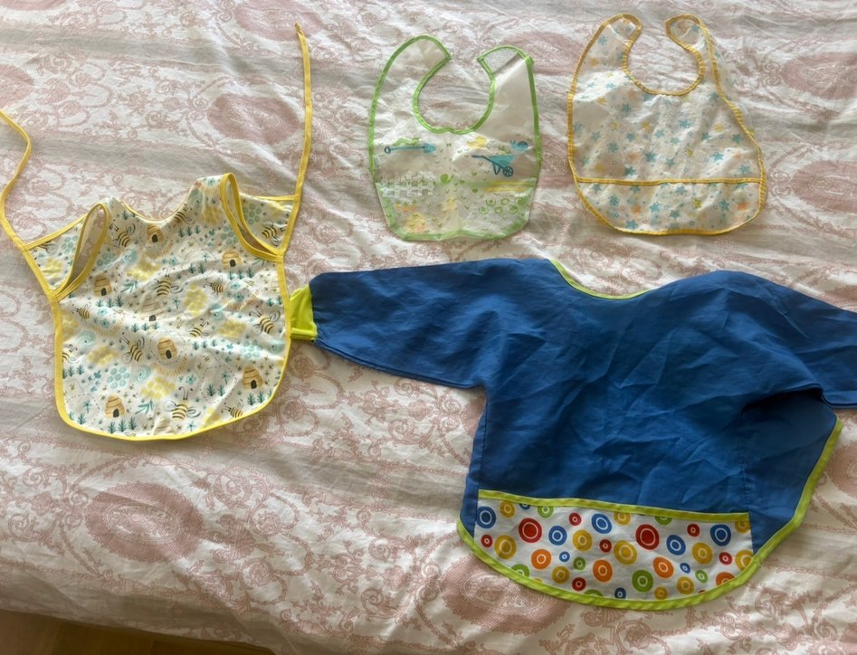 Renkli 4 adet önlük hatasız cok az kullanıldı - Görsel 2