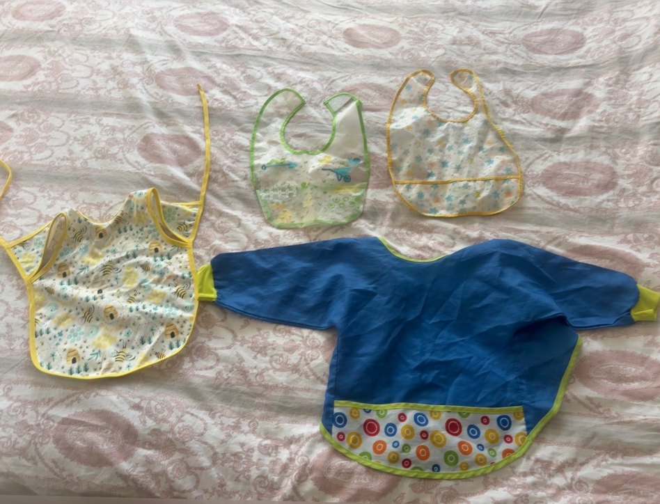 Renkli 4 adet önlük hatasız cok az kullanıldı - Görsel 4