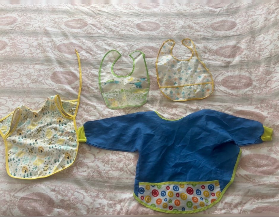 Renkli 4 adet önlük hatasız cok az kullanıldı - Görsel 5