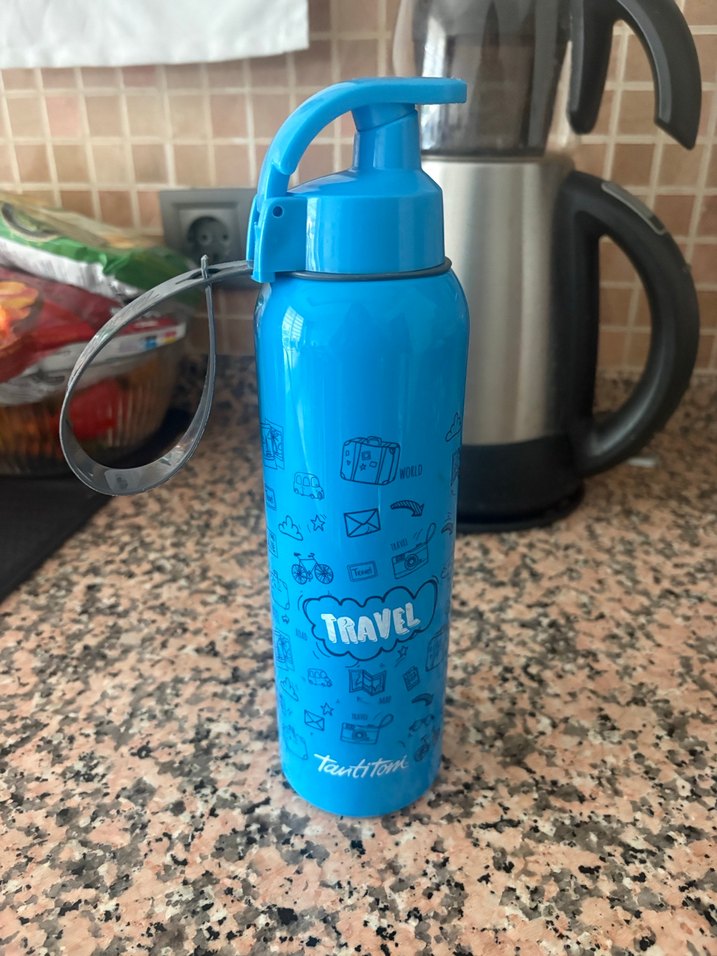 Mavi Termos Matara - Görsel 3