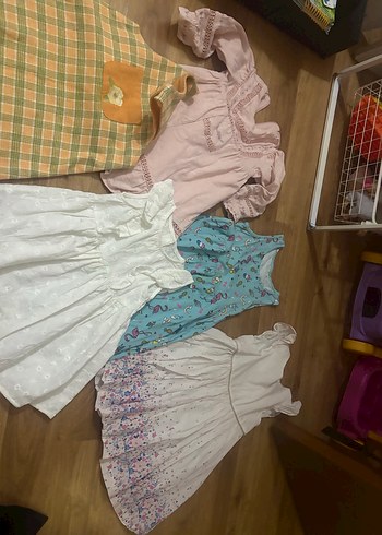 Kız bebek elbise karışık bedenler hepsinin toplam fiyatıdır - Görsel 7