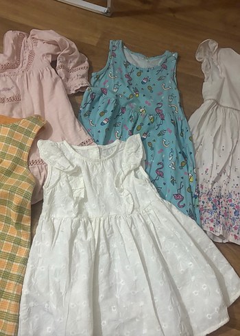 Kız bebek elbise karışık bedenler hepsinin toplam fiyatıdır - Görsel 9