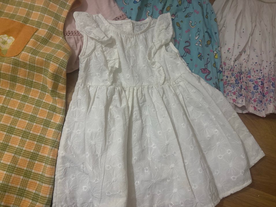 Kız bebek elbise karışık bedenler hepsinin toplam fiyatıdır - Görsel 2