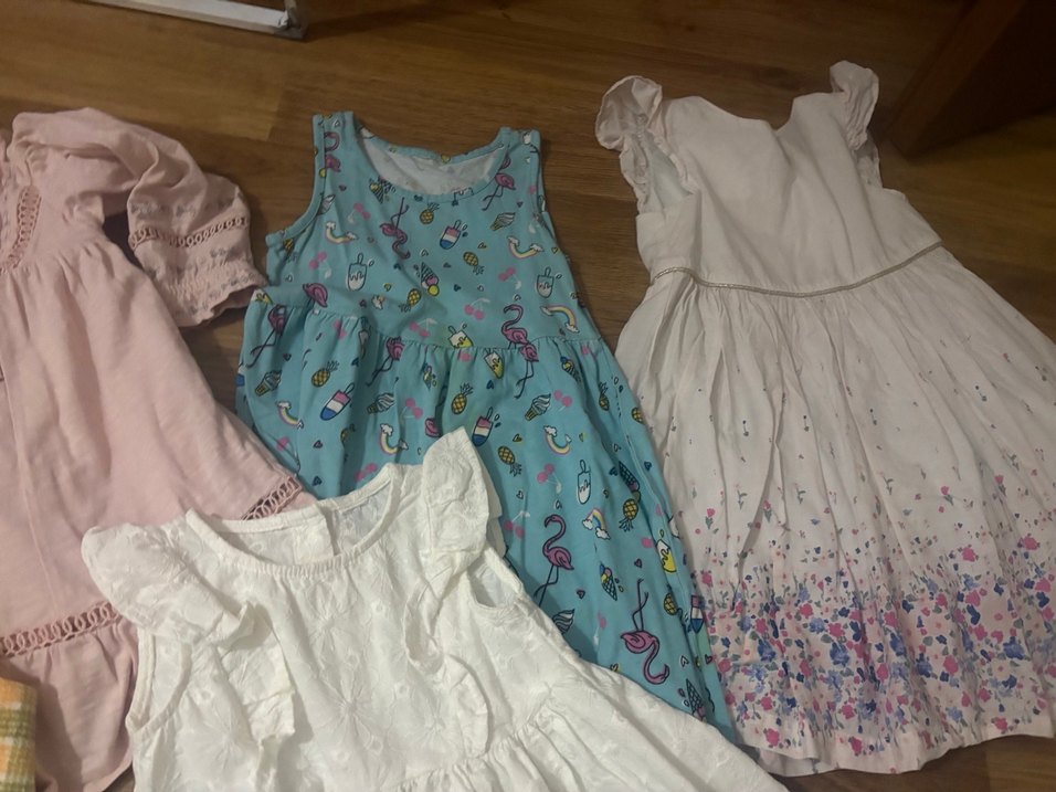 Kız bebek elbise karışık bedenler hepsinin toplam fiyatıdır - Görsel 5