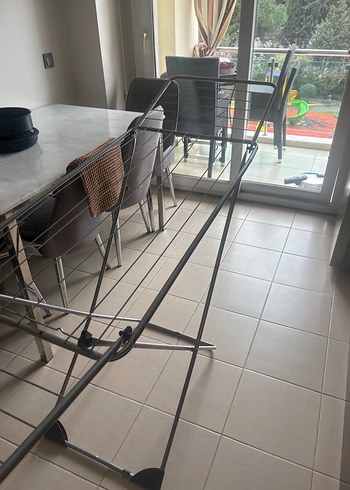 Gri Metal Kurutmalık Askı - Görsel 2