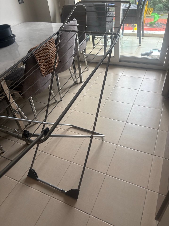 Gri Metal Kurutmalık Askı - Görsel 3