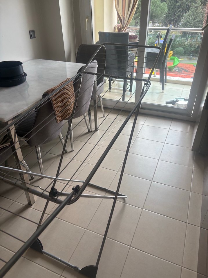 Gri Metal Kurutmalık Askı - Görsel 2