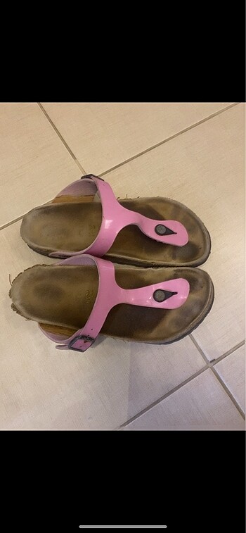 39 Beden Pembe birkenstock terlik orjinal ürün