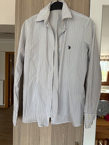 38 Beden mavi Renk Us polo assn marka gömlek