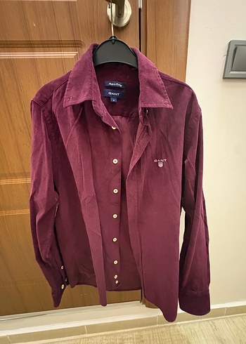 Gant Bordo Klasik Gomlek