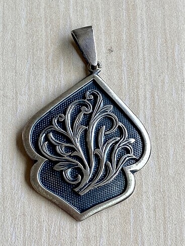 925 ayar elişi gümüş kolye ucu - Görsel 5