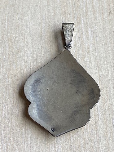 925 ayar elişi gümüş kolye ucu - Görsel 7