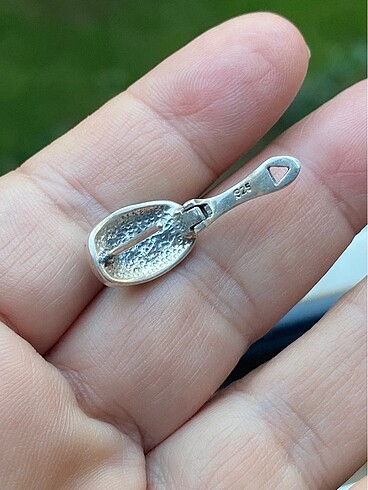 925 ayar Firuze gümüş küpe - Görsel 6