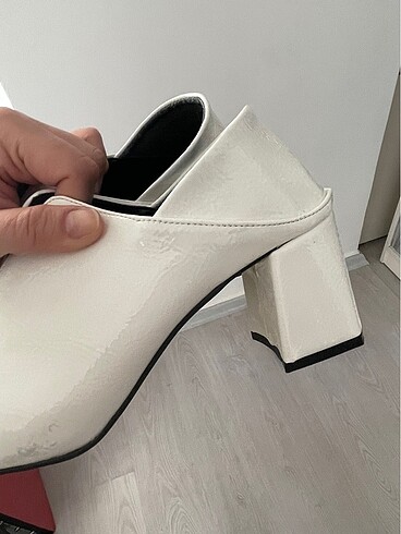 38 Beden Beyaz rugan ayakkabı