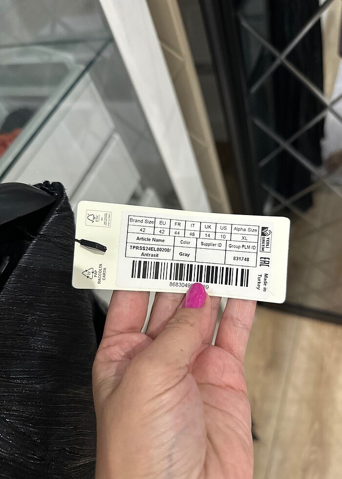 Straplez elbise - Görsel 3