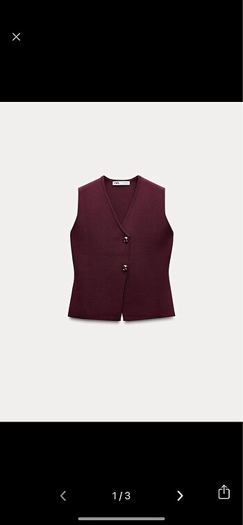 Zara triko bluz