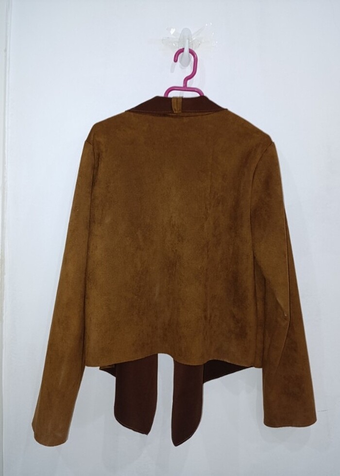 Mendil yaka ceket - Görsel 3