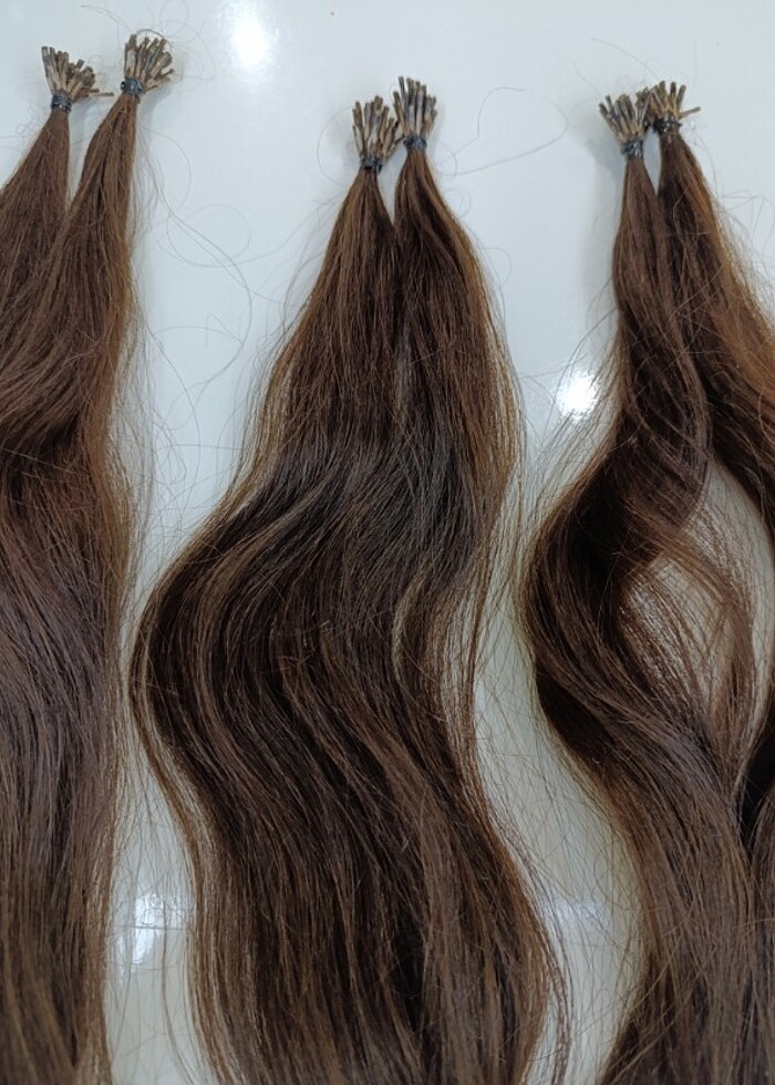 Gerçek saç mikro kaynak  - Görsel 2