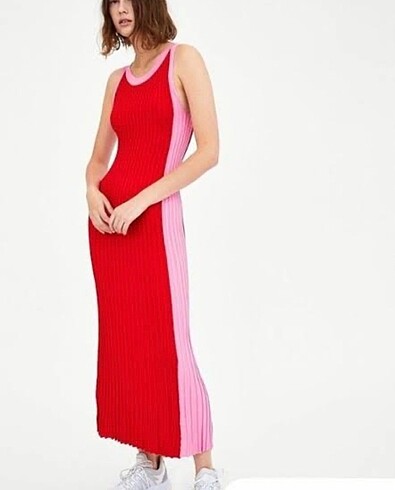 Zara Triko Elbise