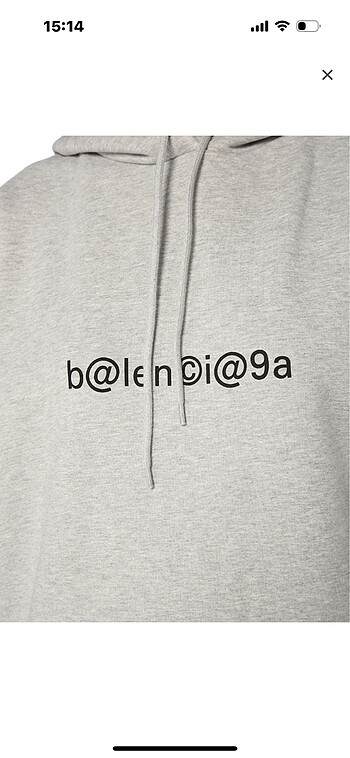 m Beden gri Renk Balenciaga Sweatshirt