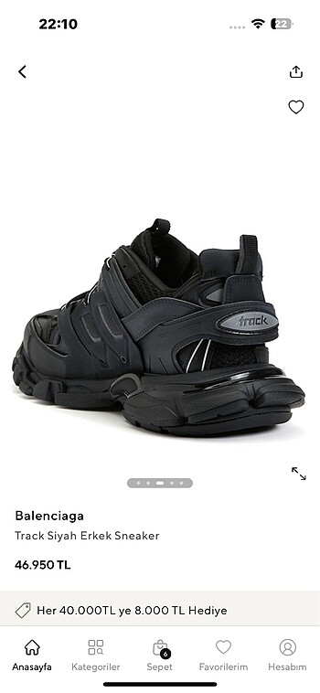 40 Beden Balenciaga Sneakers