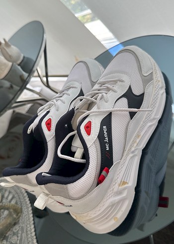 41 Beden beyaz Renk Beyaz Platform Topuklu Spor Ayakkabı