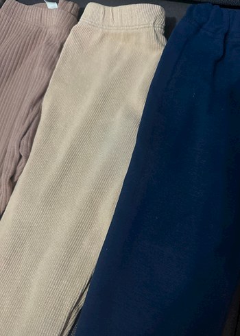24-36 Ay Beden çeşitli Renk 2/3 yaş Kız Çocuk Pastel Renkli Rahat Tayt